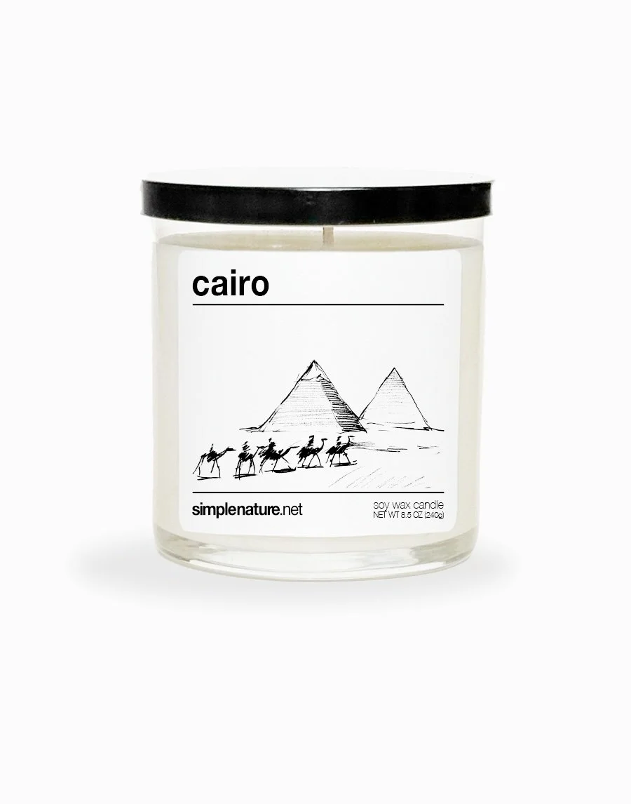 Mount Fuji Soy Wax Candle — simple nature candles